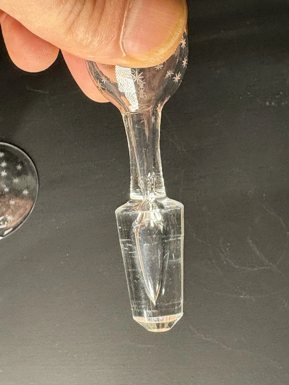 Antique Royal Engraved 6 Glasses Decanter Prince Arthur, Duke of Connaught 1900