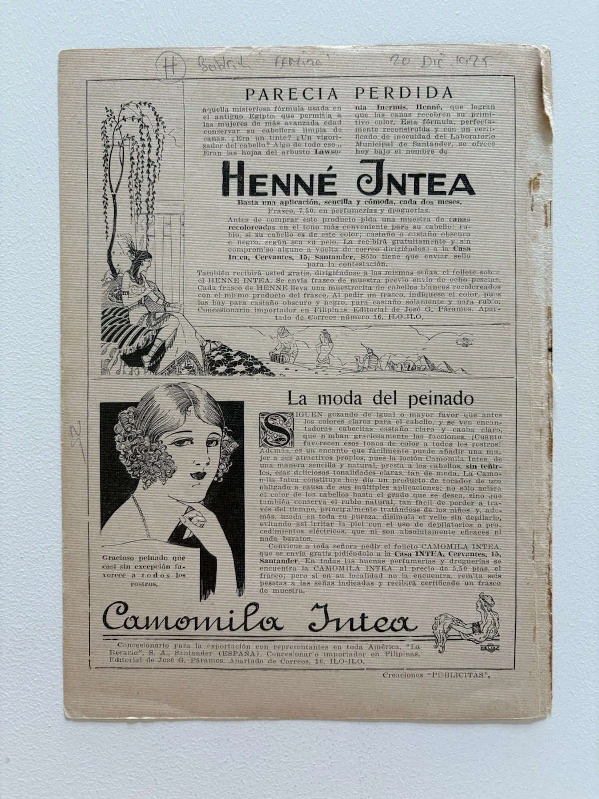 Antique Art Deco Meta Illustration – Blanco y Negro Magazine Cover by Baldicher