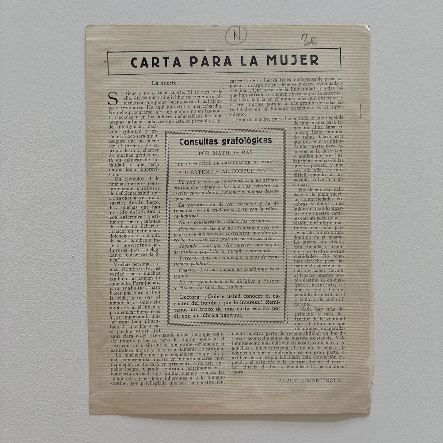 Antique Art Deco Cover – Blanco y Negro Magazine by Zarazaga, 1920s