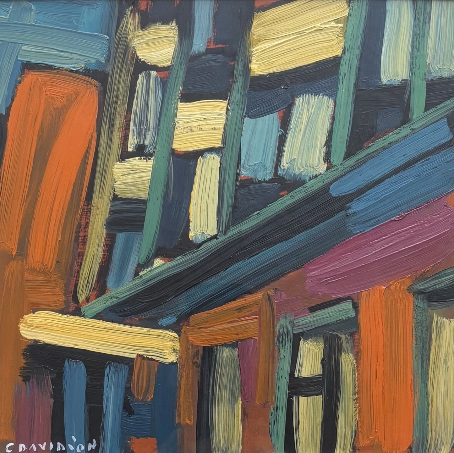 Colin Davidson Contemporary Oil Painting Ballymena Campus