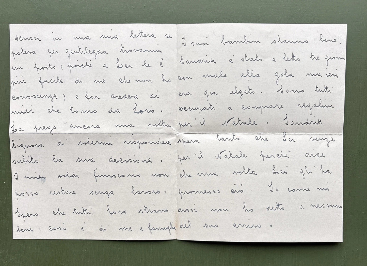 Russian Imperial Family Letter To Princess Andrew of Russia From Her Servant
