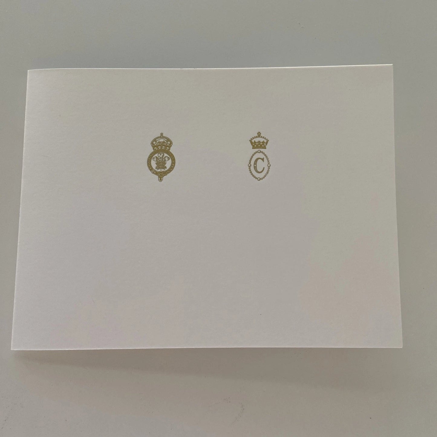 Royalty King Charles lll Queen Camilla Hand signed Christmas card 2014