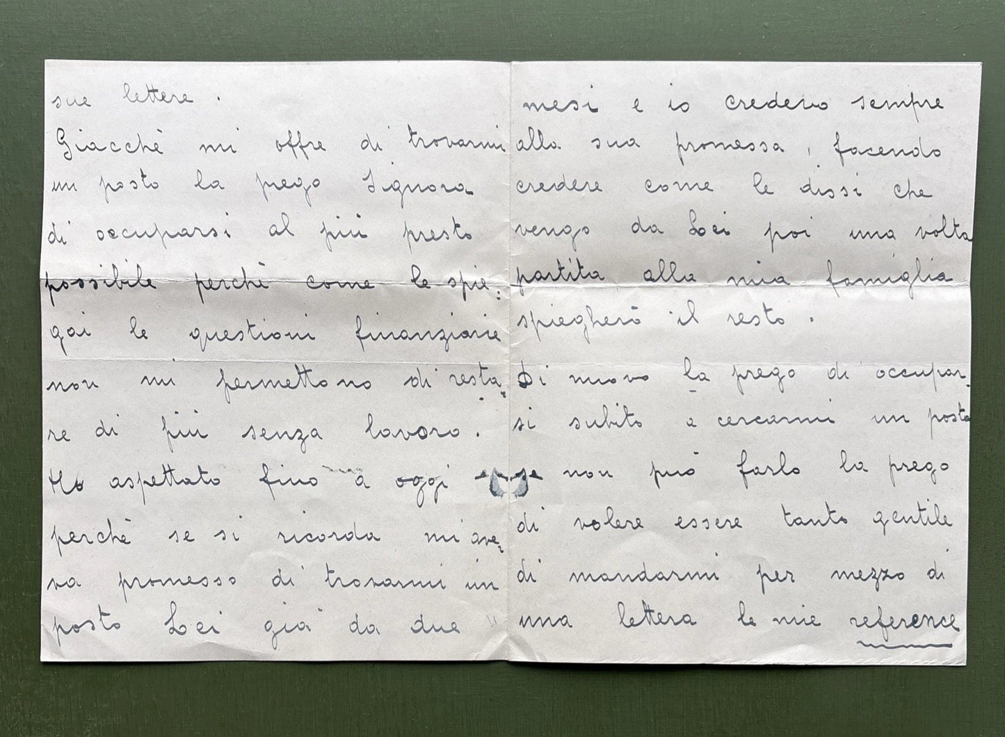 Russian Imperial Family Letter To Princess Andrew of Russia From Her Servant