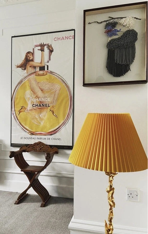 Vintage Chanel Fashion Framed Poster Chance Perfume by Jean-Paul Goude