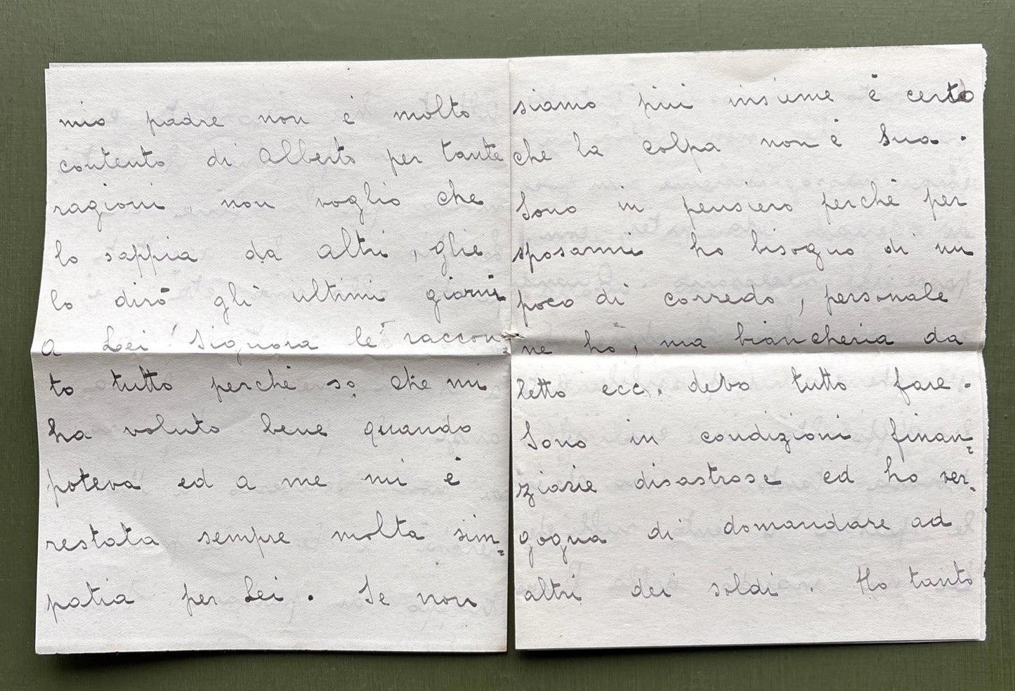 Russian Imperial Family Letter To Princess Andrew of Russia From Her Servant