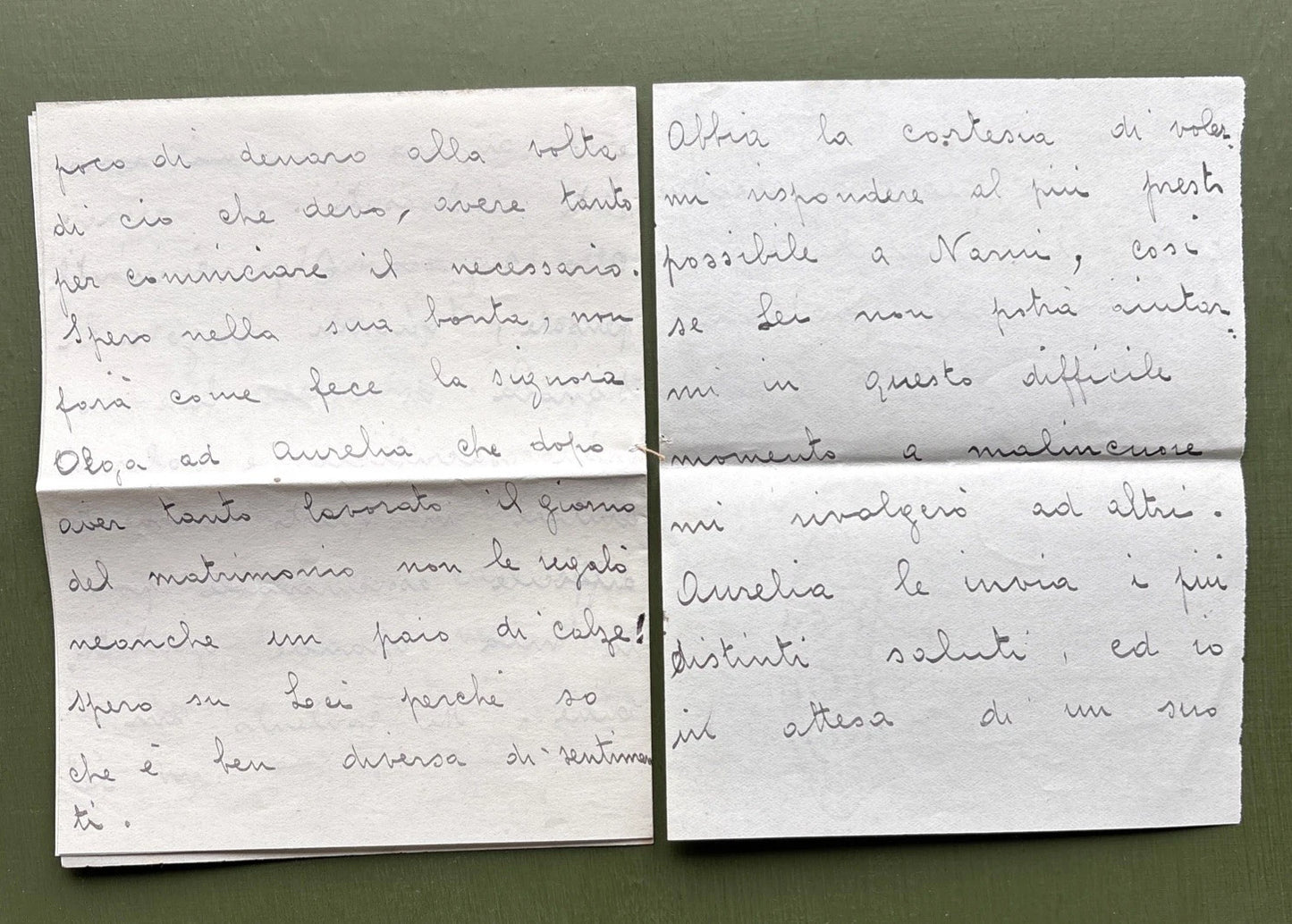 Russian Imperial Family Letter To Princess Andrew of Russia From Her Servant